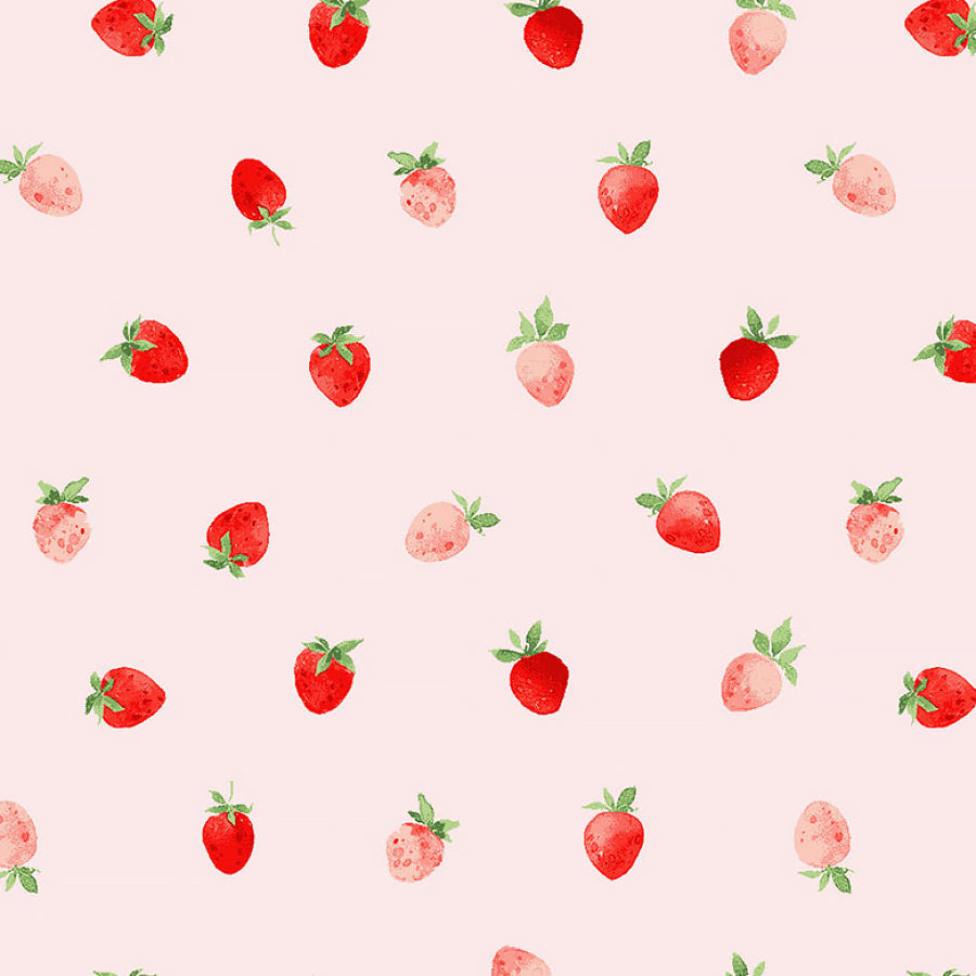 Berry Sweet Mini Strawberries Light Pink