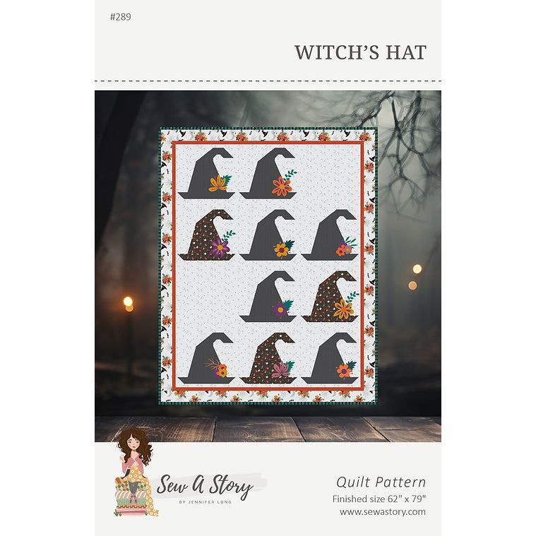 Witch's Hat Quilt Pattern by Jennifer Long
