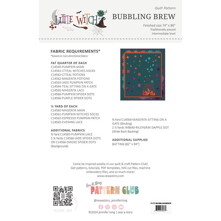 Bubbling Brew Quilt Pattern by Jennifer Long