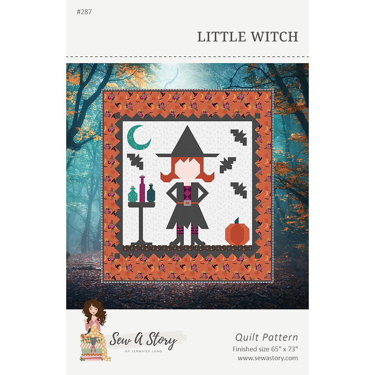 Little Witch Quilt Pattern by Jennifer Long