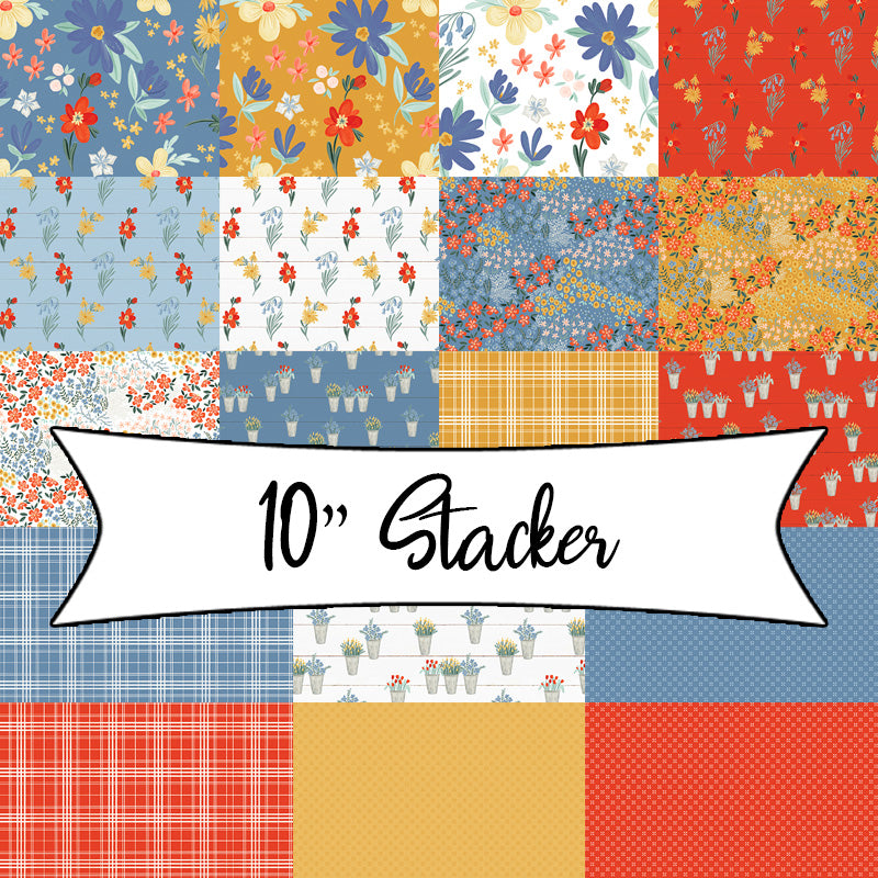 On the Wind Quilt Fabric - 10 Stacker - set of 42 10 squares
