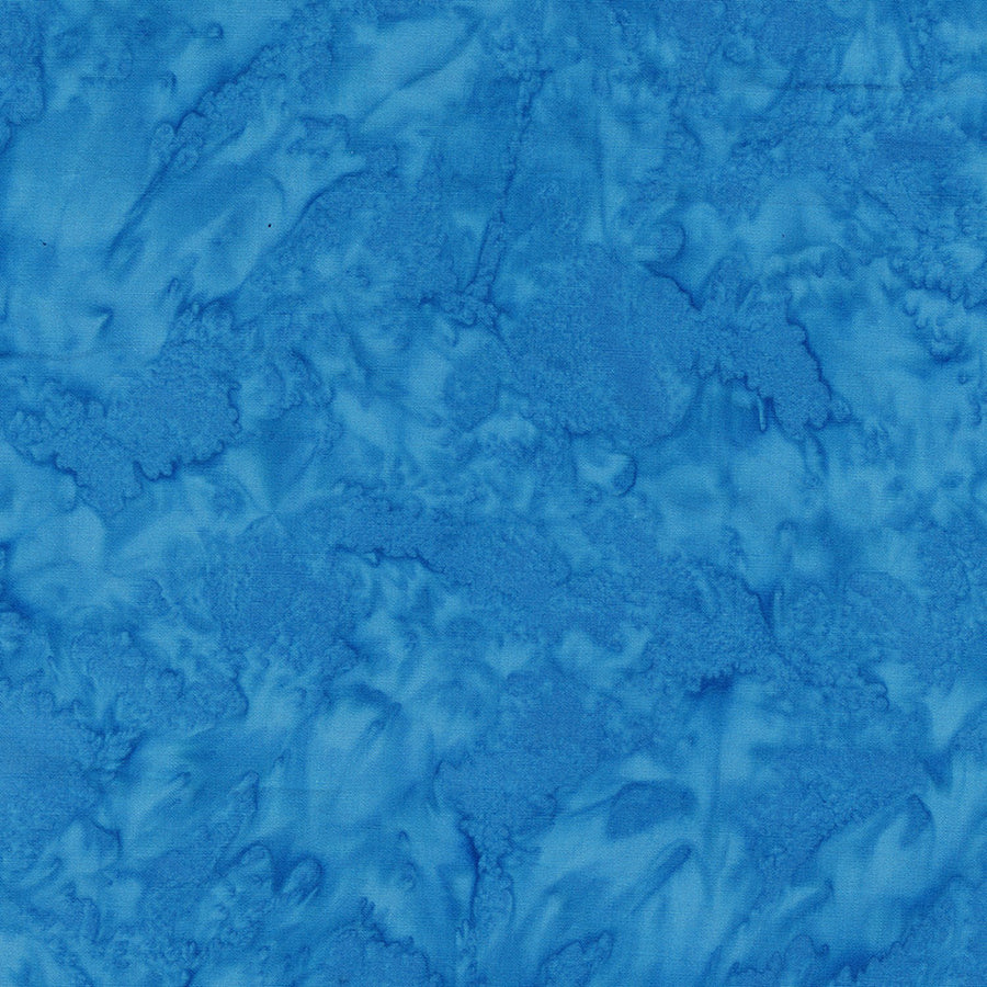 Lava Solids Batiks Blue