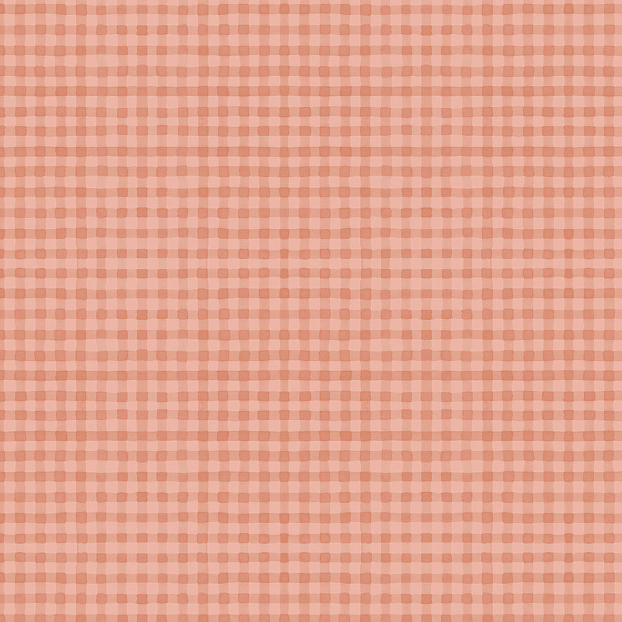 Blessed by Nature Gingham Peach