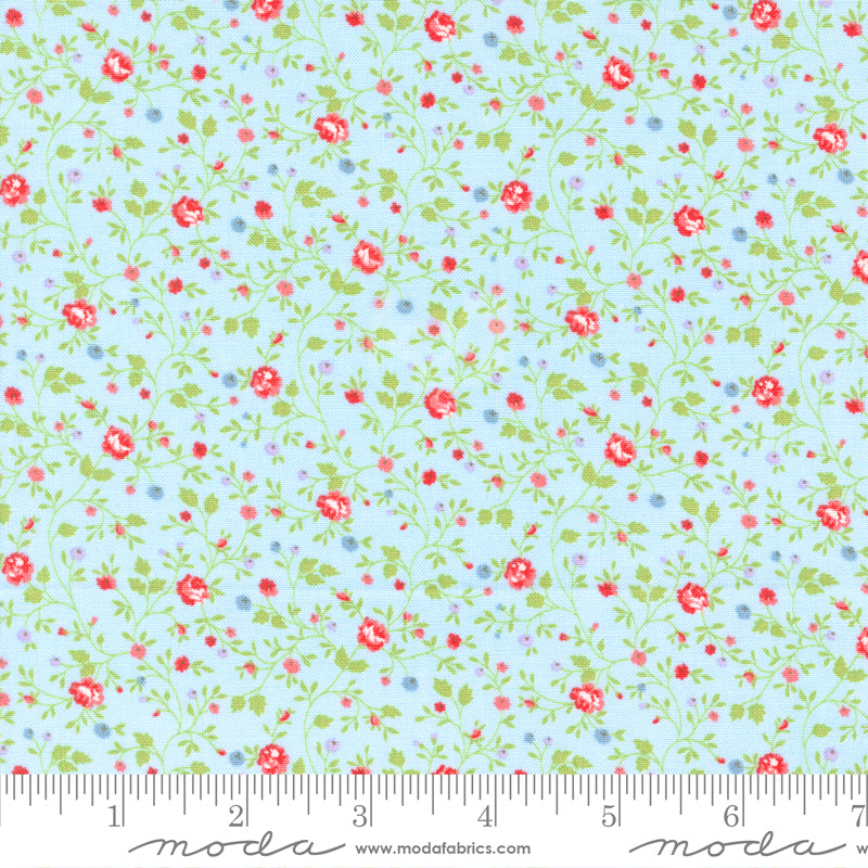 Ellie Small Floral Blue