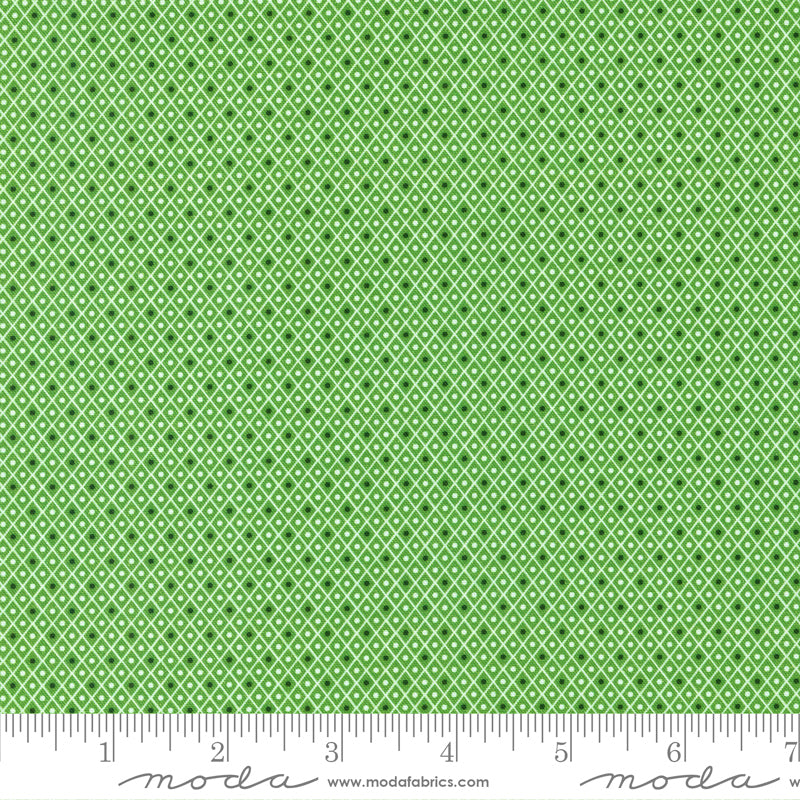 Sweet Melodies Trellis Plaid Green
