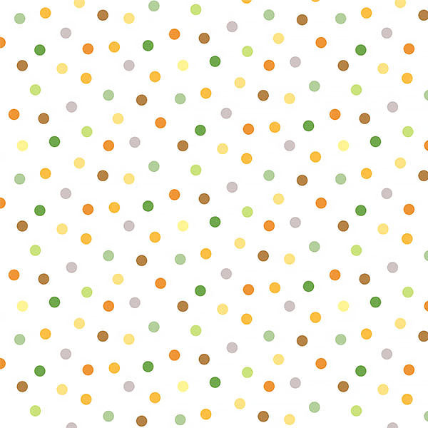 Wee Safari Polka Dots White