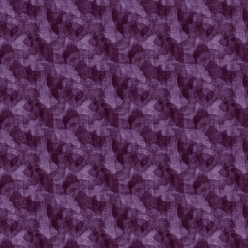 108" Wide Quilt Backing Crescent Textured Acres Purple