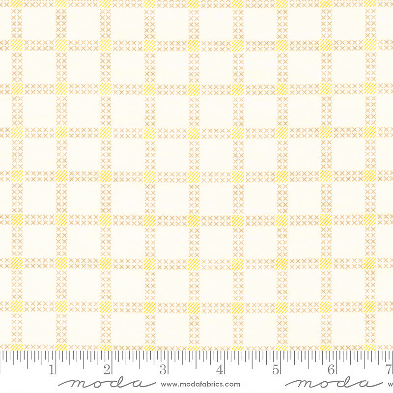 Dawn on the Prairie Stitch Checks & Plaids Carnation – Moda – Fort Worth  Fabric Studio