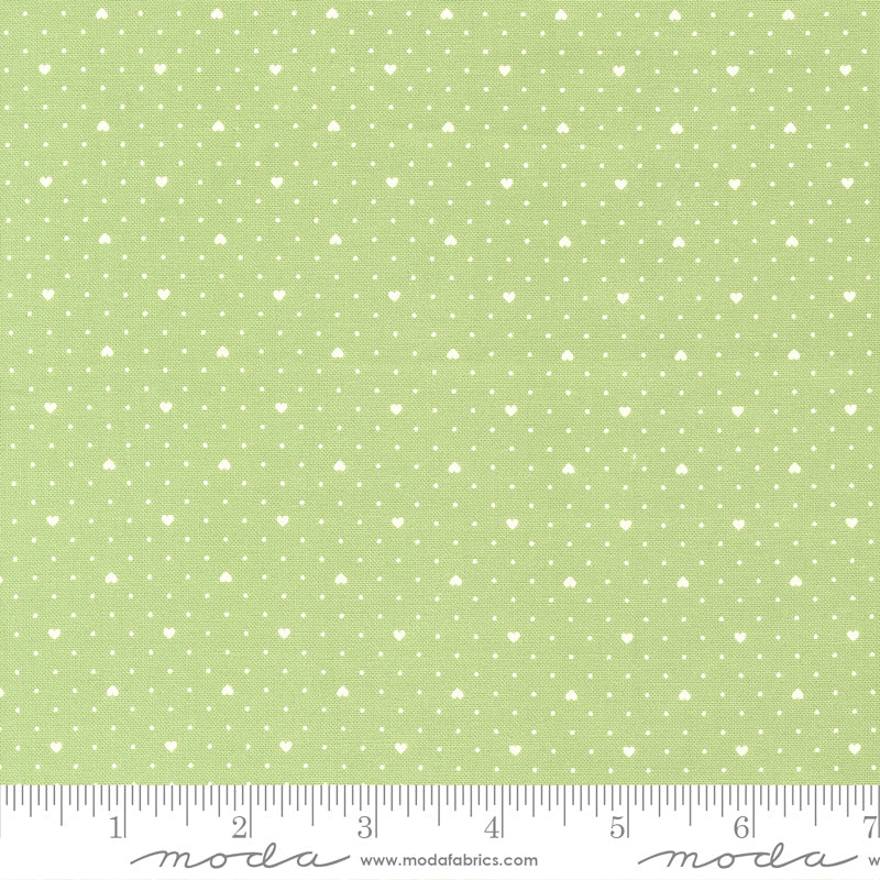 Lighthearted Heart Dot Green