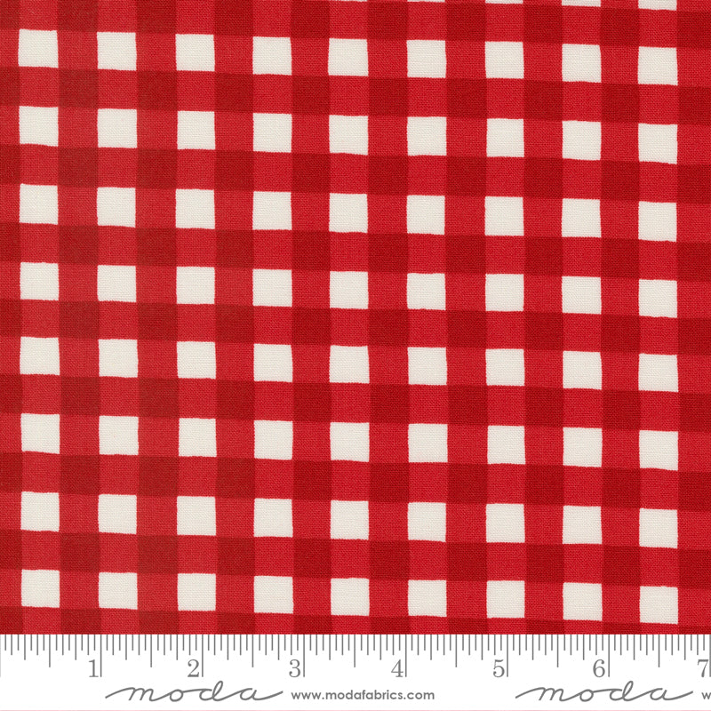 Holidays at Home Farmhouse Gingham Berry Red