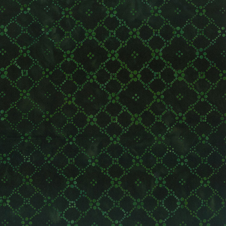 Deck the Halls Batiks Wrapping Paper Dark Green