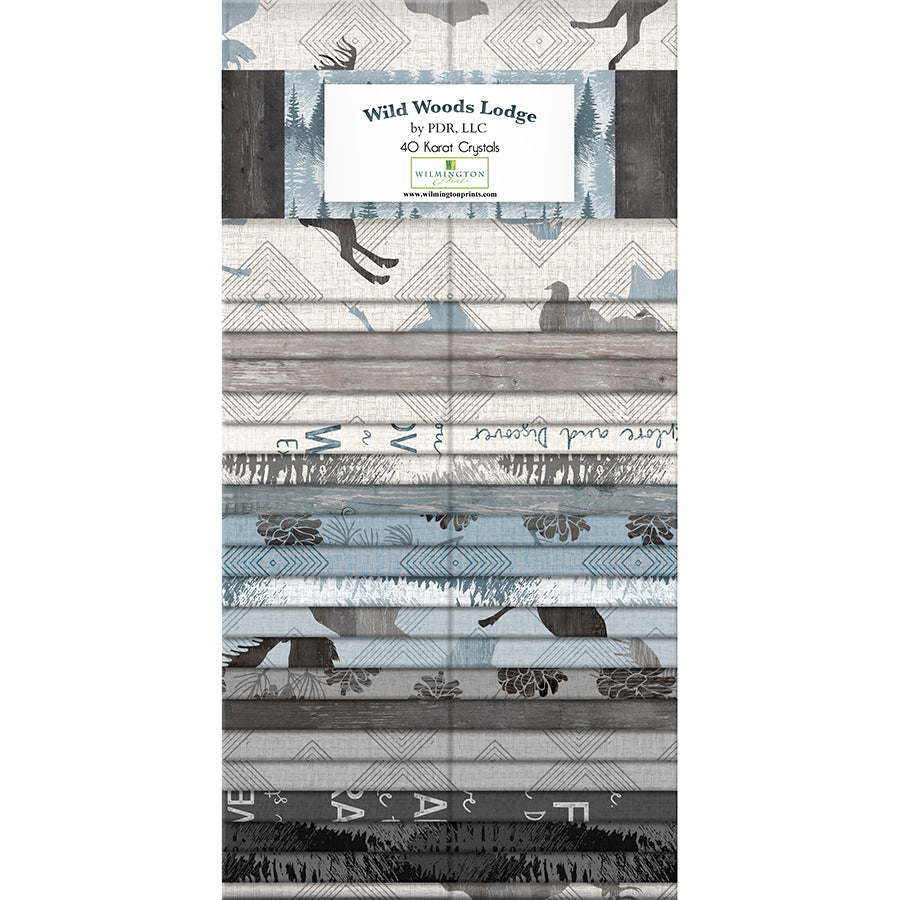 Wild Woods Lodge 40 Karat Crystal 2.5" Strips