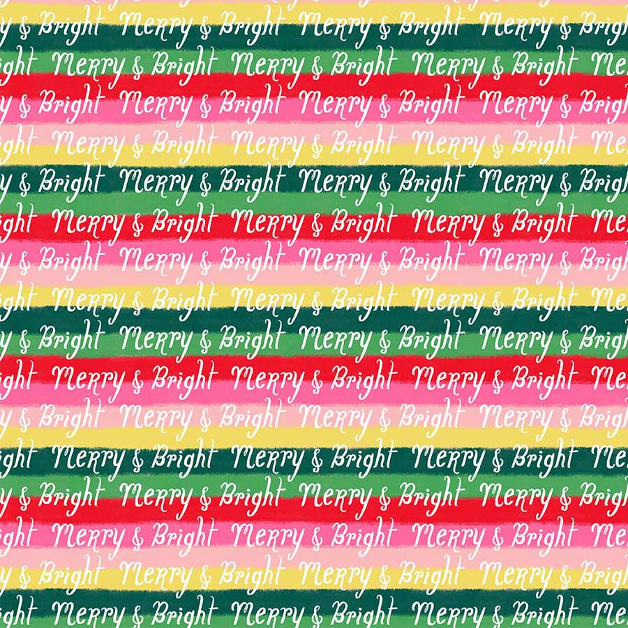 Merry Kitschmas Stripe Green Multi