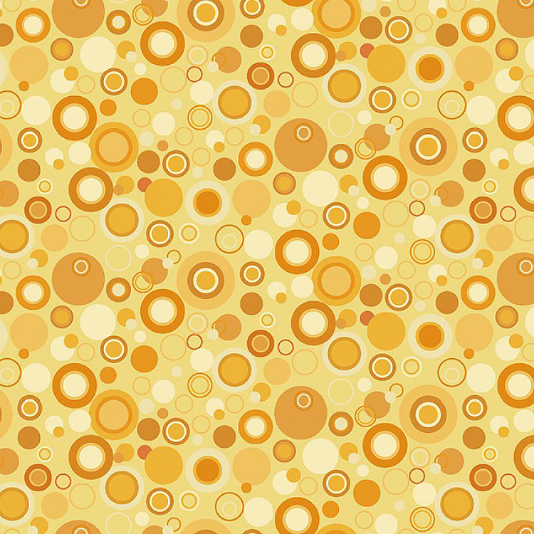 Bubble Dot Basics Yellow