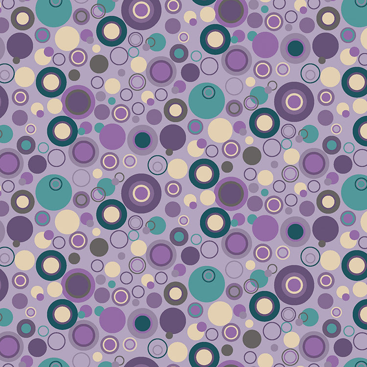 Bubble Dot Basics Purple