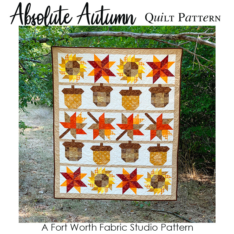 Absolute Autumn Quilt Pattern PDF Download