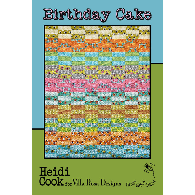 Birthday Cake Quilt Pattern PDF Download