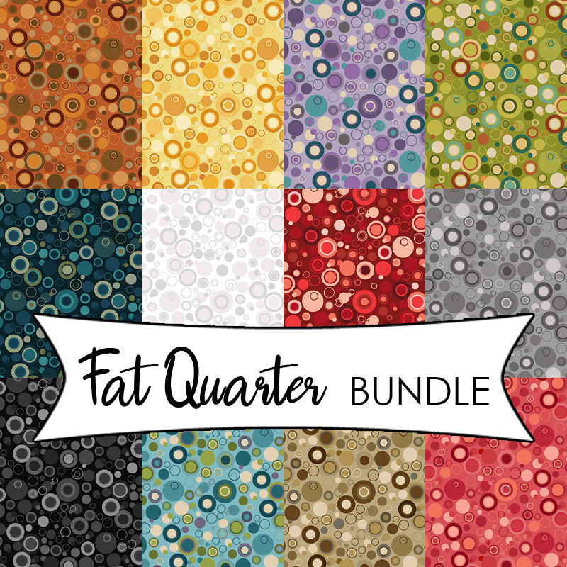 Bubble Dot Basics Fat Quarter Bundle