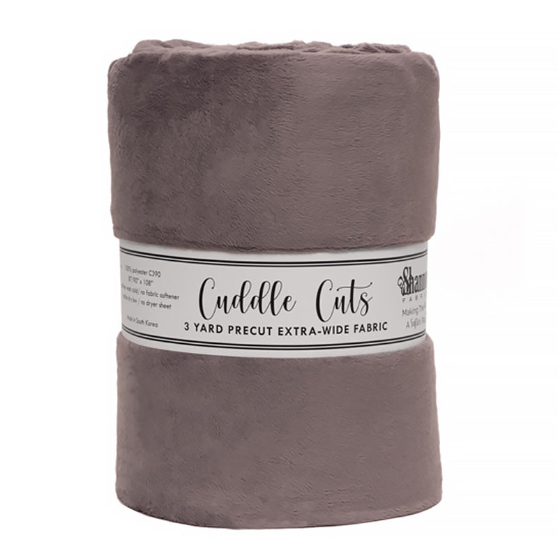 Cuddle by Shannon 3 Yard Cuddle Cut Charcoal