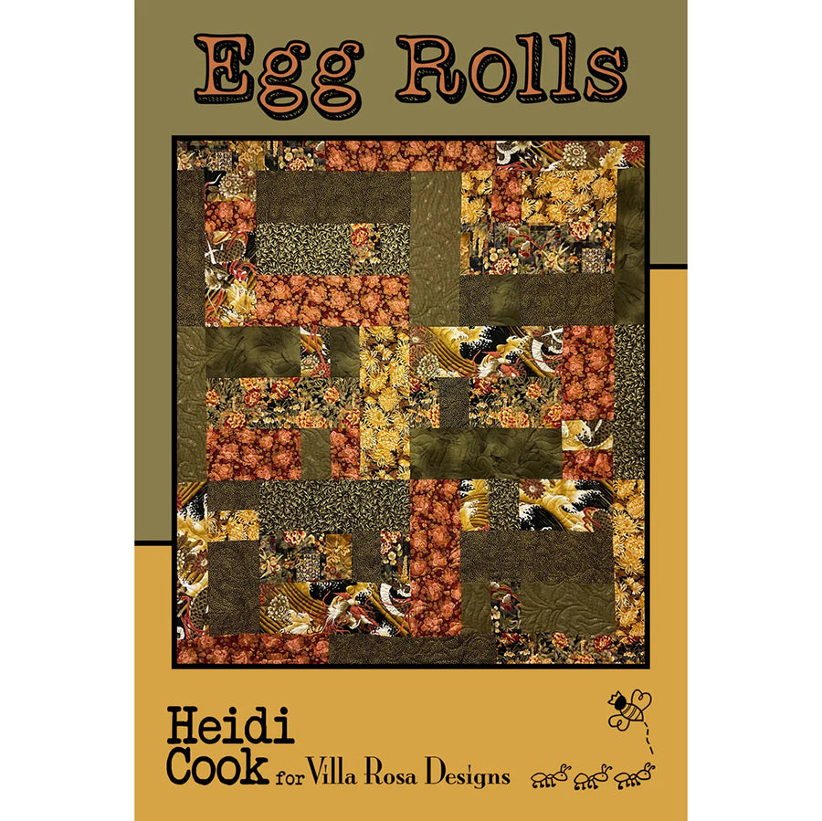 Egg Rolls Quilt Pattern PDF Download