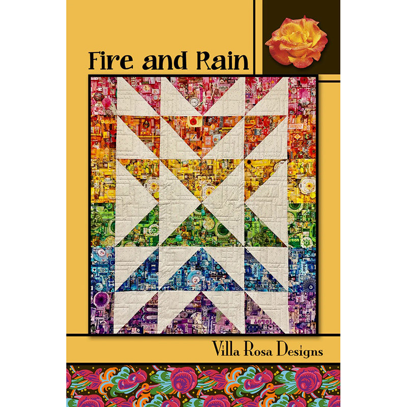 Fire and Rain Quilt Pattern