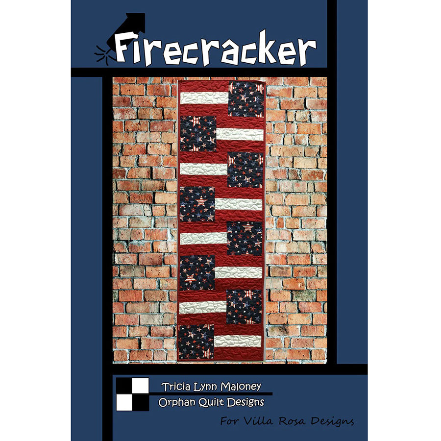 Firecracker Table Runner Pattern