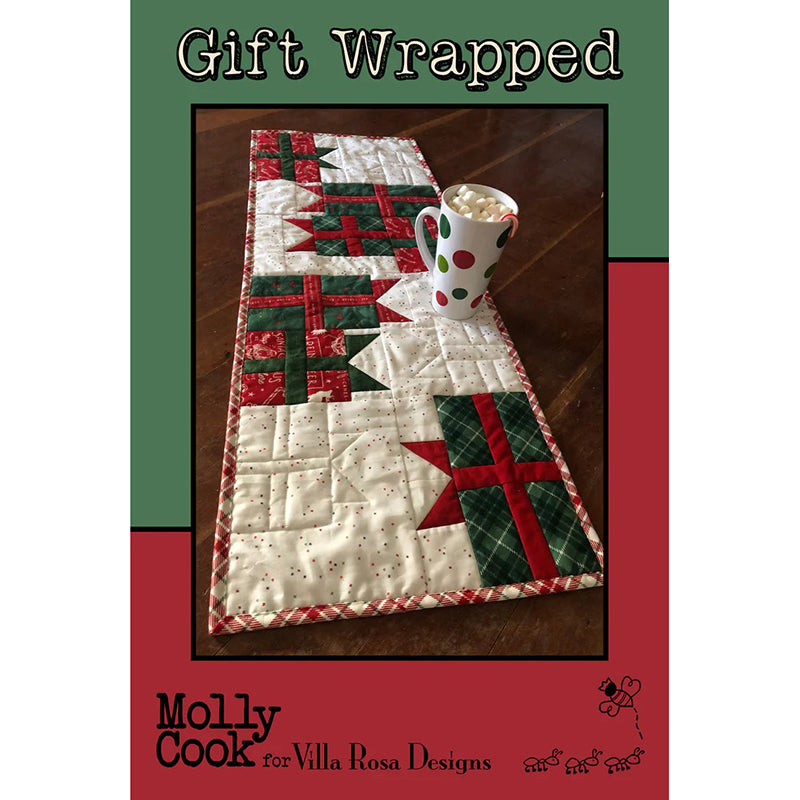 Gift Wrapped Table Runner Pattern PDF Download