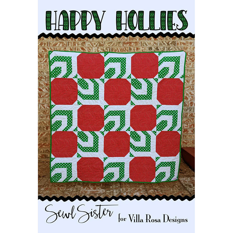 Happy Hollies Quilt Pattern PDF Download
