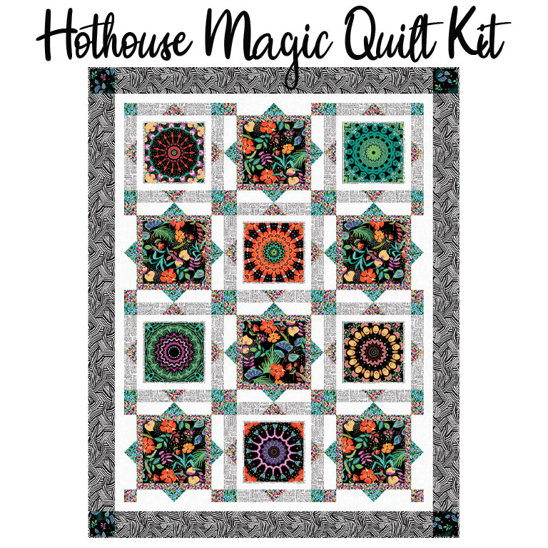 Hothouse Magic Quilt Kit from Studio E