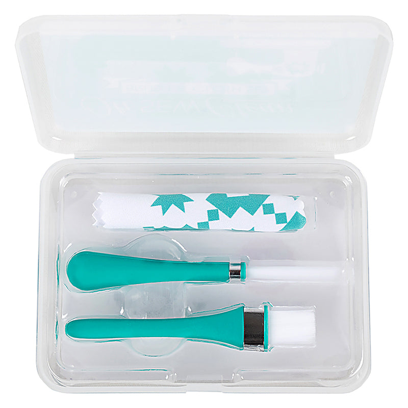 Teal Oh Sew Clean Brush and Cloth Set