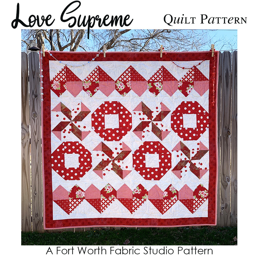 Love Supreme Quilt Pattern PDF Download