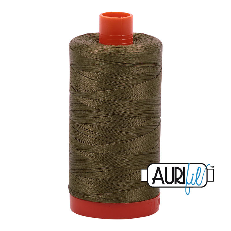 Aurifil Cotton Mako Thread Dark Sandstone 50wt MK50-1318