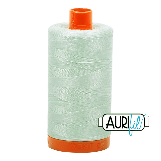 Aurifil Cotton Mako Thread Mint Ice 50wt MK50-2800