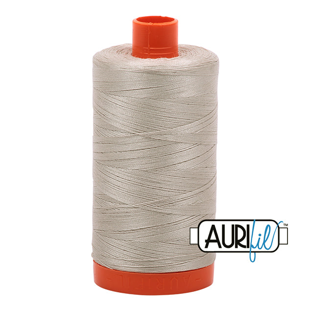 Aurifil Cotton Mako Thread Moondust 50wt MK50-6725