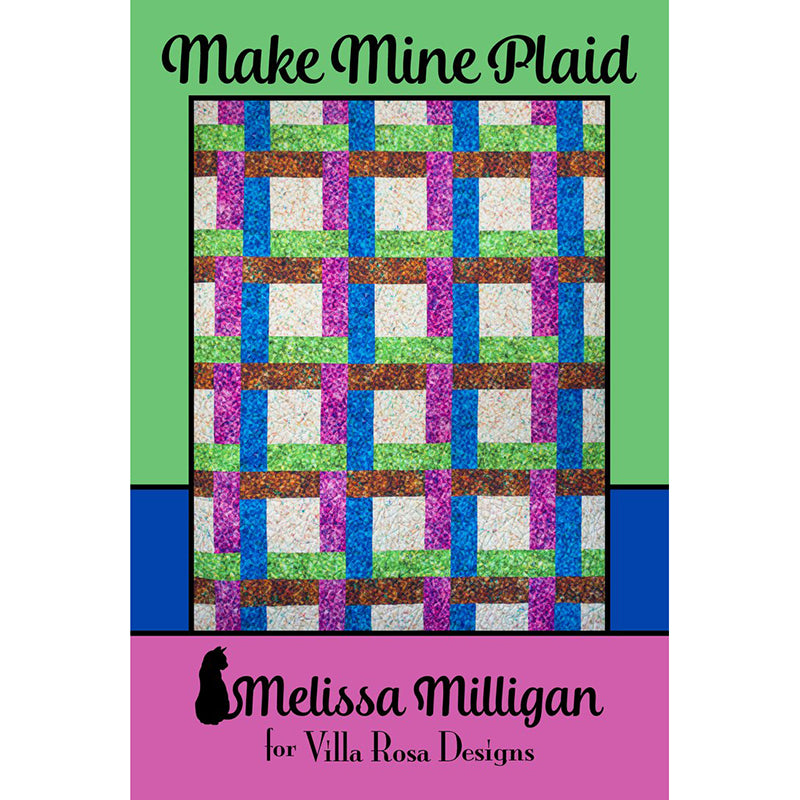 Make Mine Plaid Quilt Pattern PDF Download