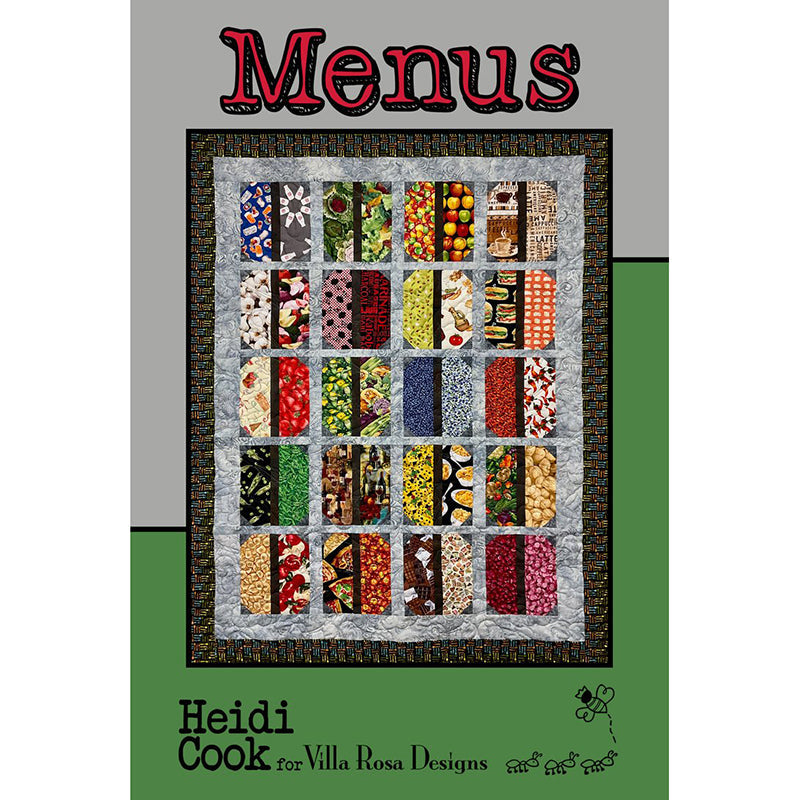 Menus Quilt Pattern PDF Download