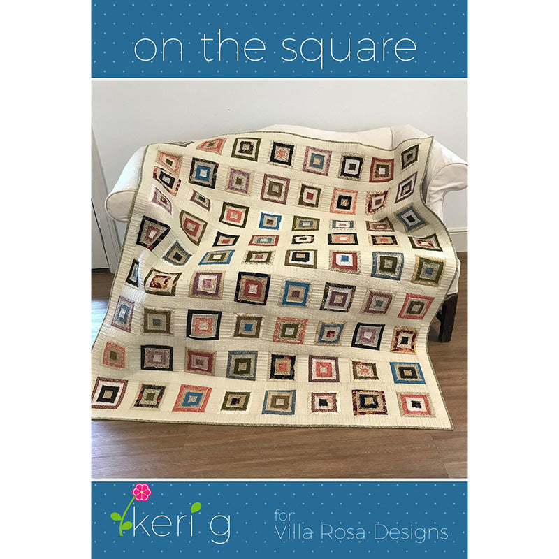 On the Square Quilt Pattern PDF Download