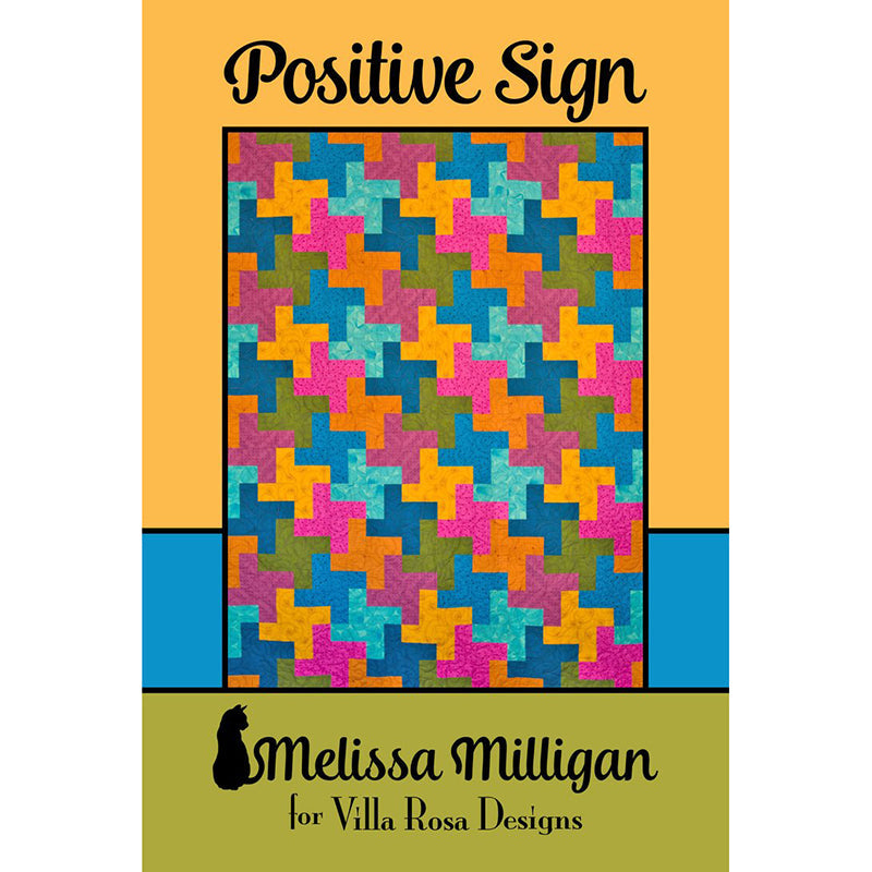 Positive Sign Quilt Pattern PDF Download