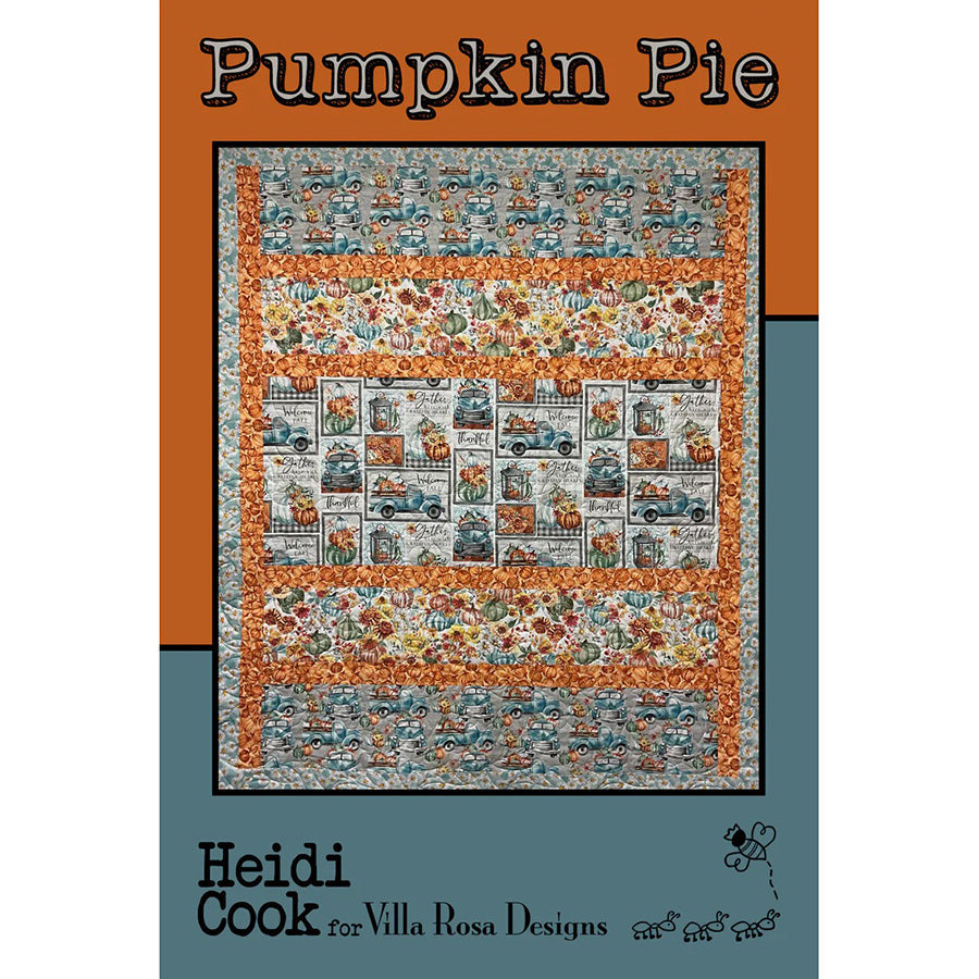 Pumpkin Pie  Quilt Pattern PDF Download