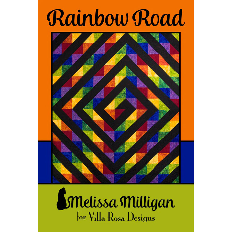 Rainbow Road Quilt Pattern