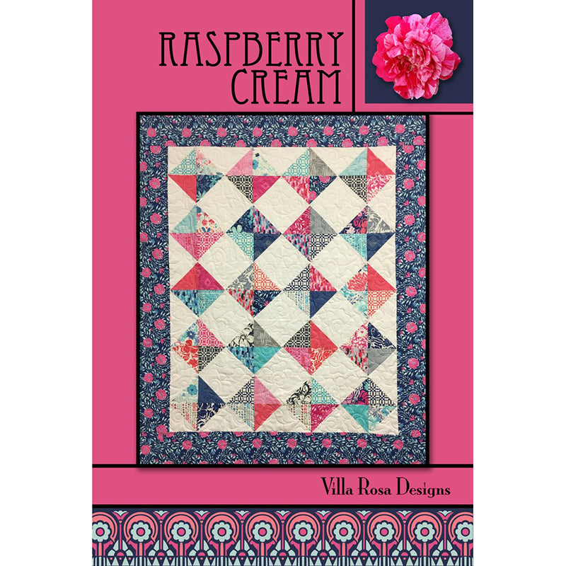 Raspberry Cream Quilt Pattern