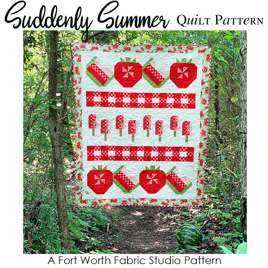 Suddenly Summer Quilt Pattern PDF Download