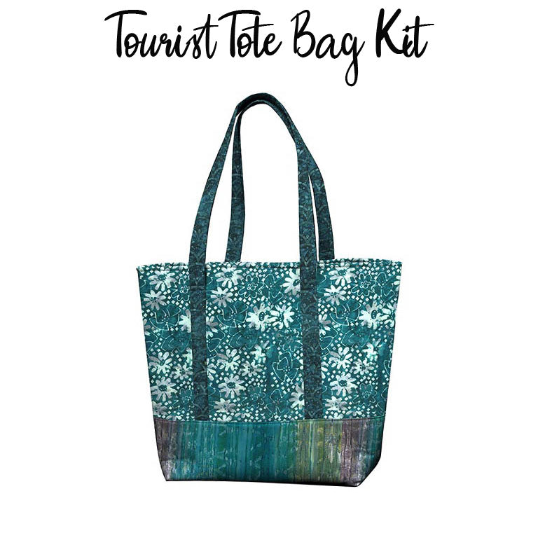 Tourist Tote Bag Kit with Pearls Batiks from Banyan Batiks