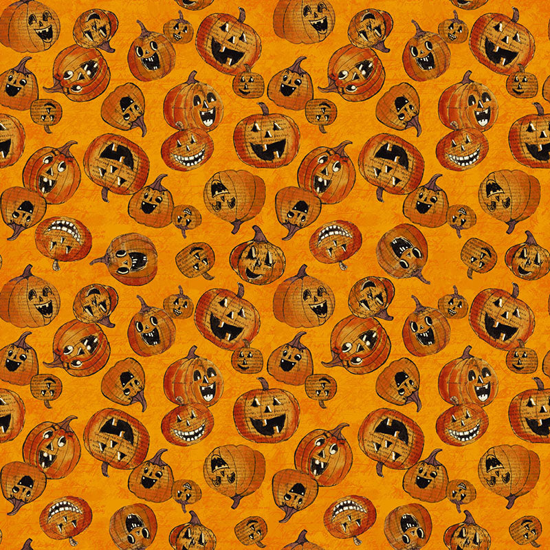 All Hallows Eve Jack O' Lanterns Orange