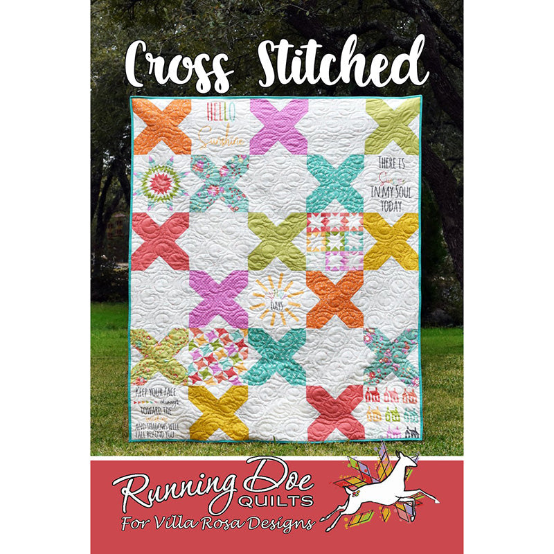 Cross Stitched Quilt Pattern PDF Download