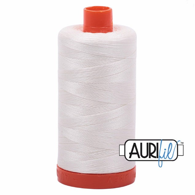 Aurifil Cotton Mako Thread Chalk 50wt MK50-2026