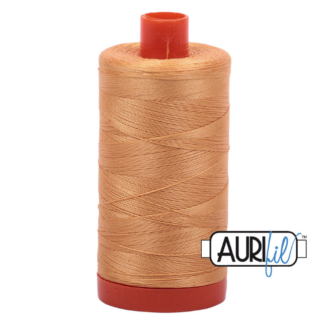 Aurifil Cotton Mako Thread Golden Honey 50wt MK50-2214